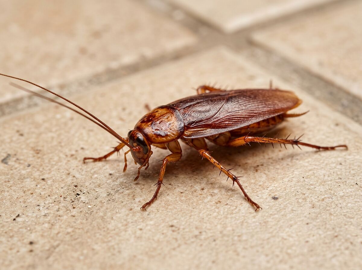 American cockroach close-up