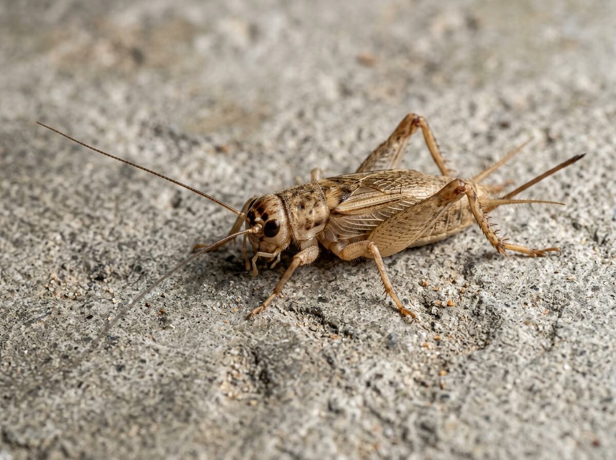 Cricket close-up